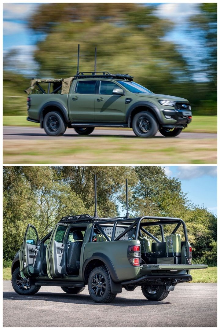 Converting a 2019 Ford Ranger into Military Specs